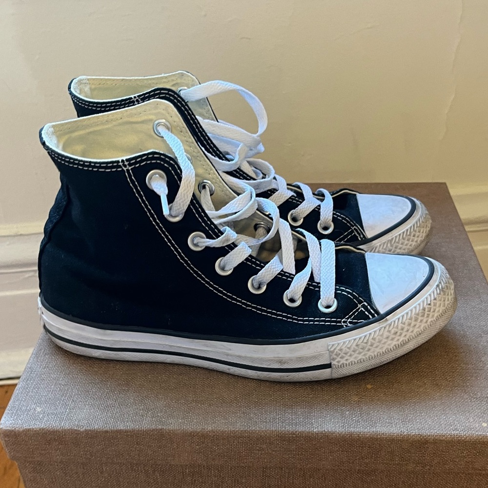 CONVERSE black high tops